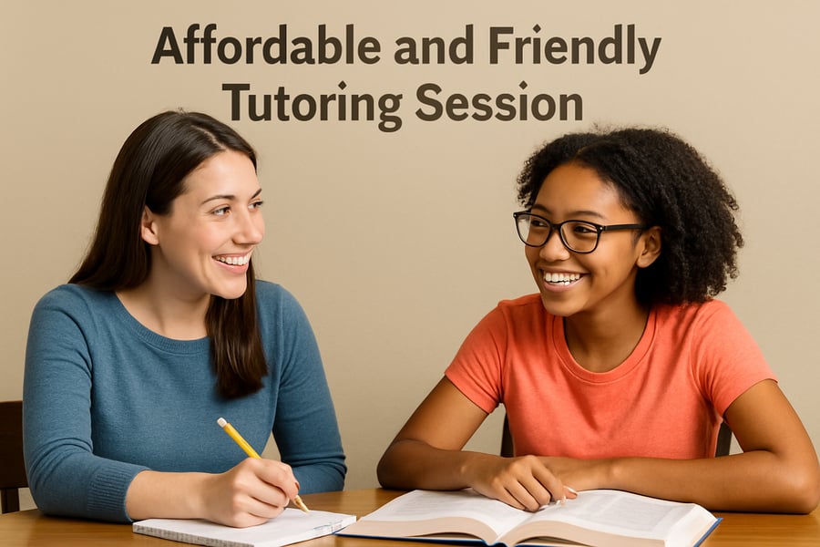 Affordable and friendly tutoring session